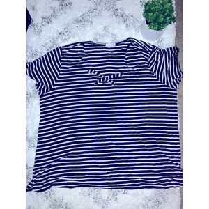 Navy Stripped Shirt
